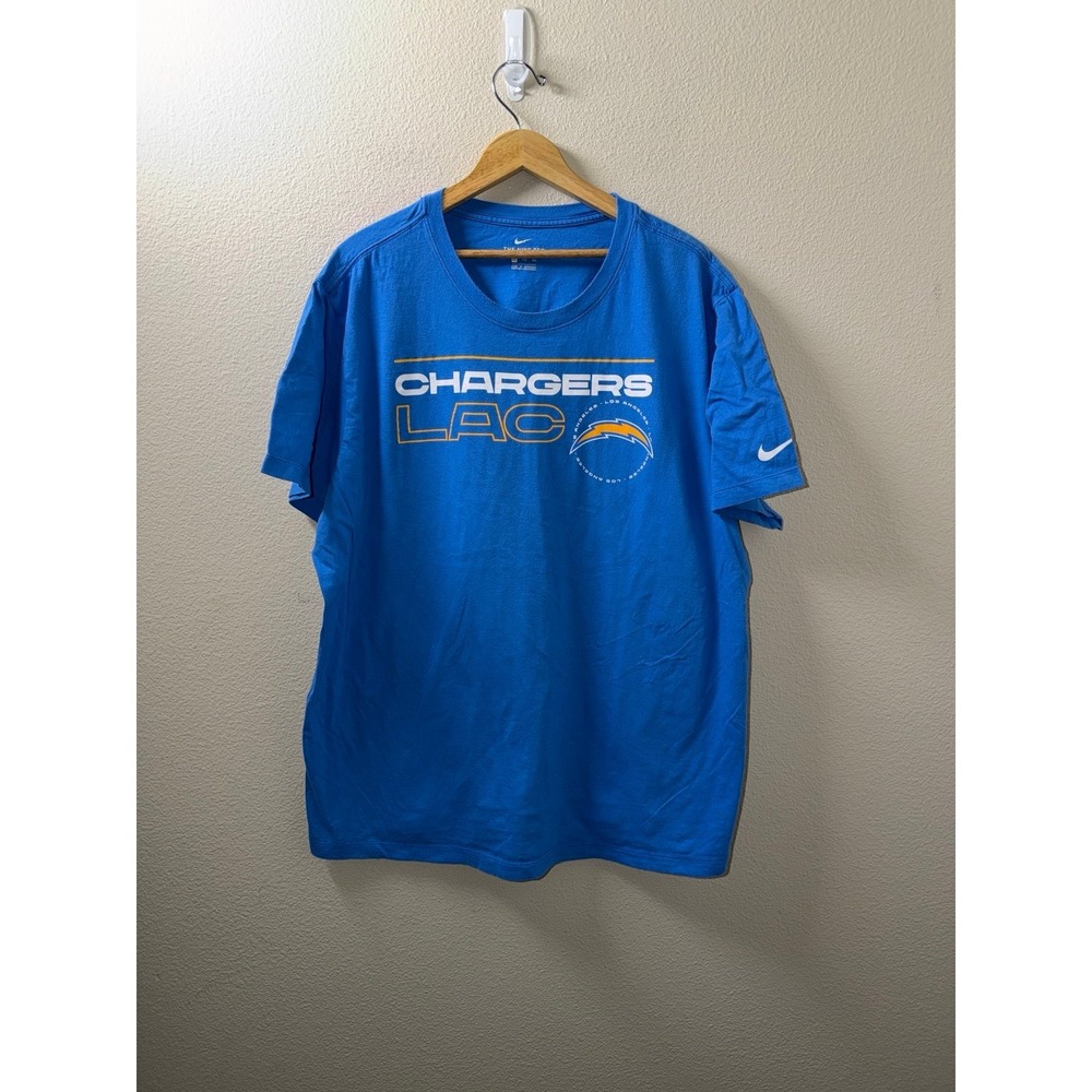 Men's Nike LA Chargers Tshirt Size XXL
